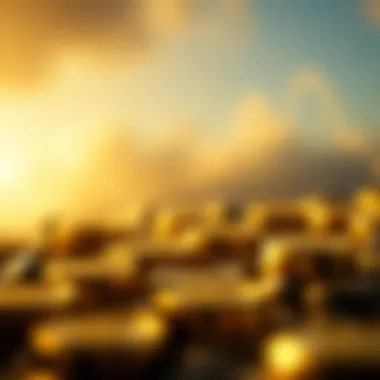 Infographic on economic implications of gold as a commodity