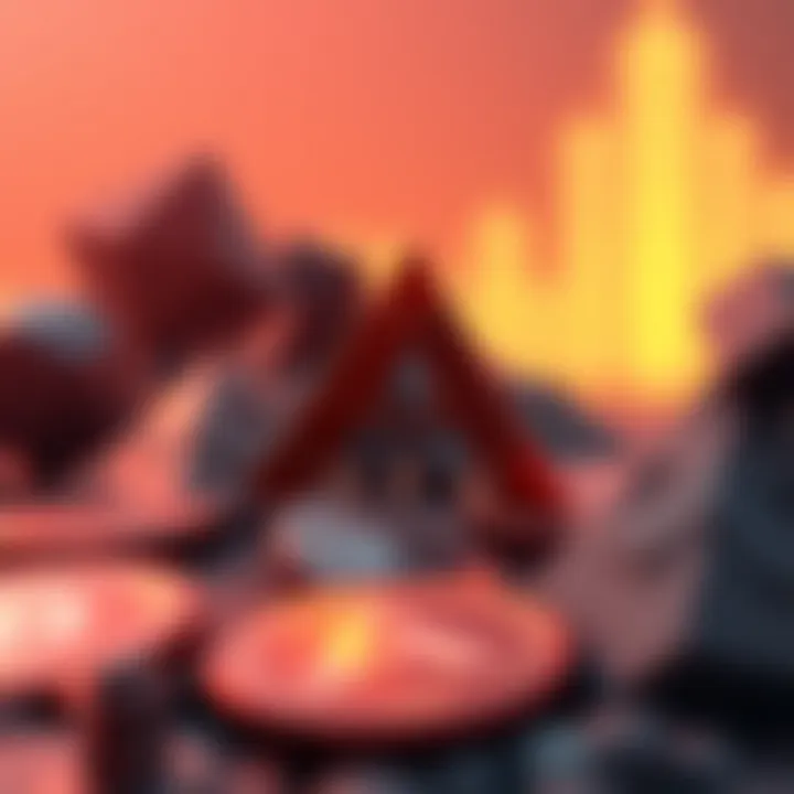 Visualization of Ark cryptocurrency features