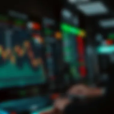 User interface of a cryptocurrency exchange