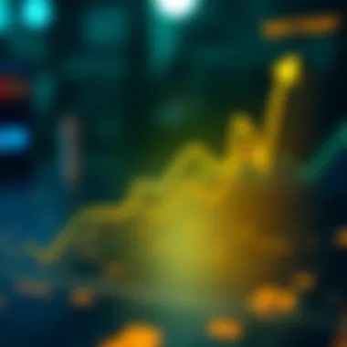 Technological Innovations in Blockchain Graph illustrating technological advancements in blockchain