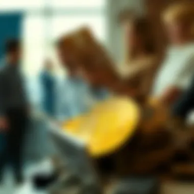 A visual representation of philanthropy and wealth distribution