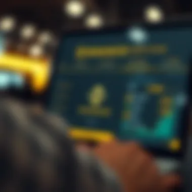 Visual representation of Binance Smart Chain wallet interface