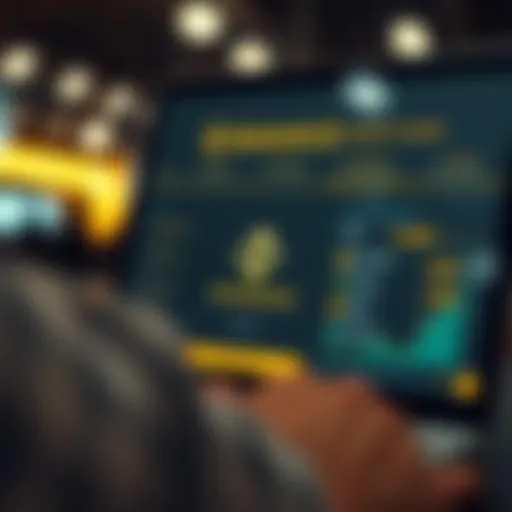 Visual representation of Binance Smart Chain wallet interface