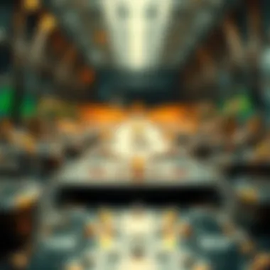 The Backbone of NFTs: Blockchain Blockchain technology illustration showcasing secure transactions