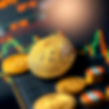 Bitcoin Price Dynamics and GBTC Chart illustrating Bitcoin price dynamics in relation to GBTC