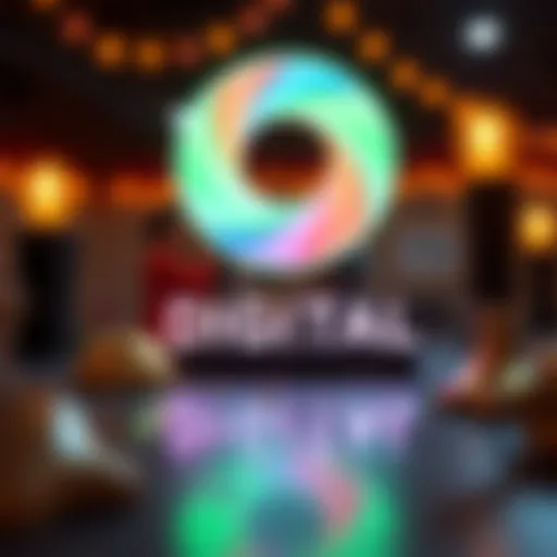 Candy Digital Brand Identity Logo of Candy Digital showcasing its brand identity in the NFT space