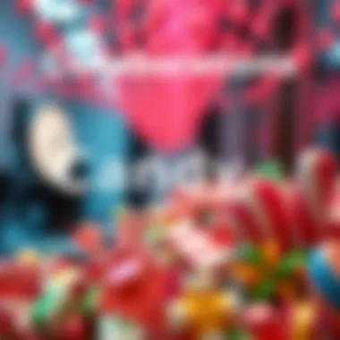 Candy Digital Collaborations A graphic illustrating partnerships and collaborations of Candy Digital