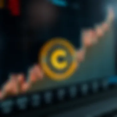 Chart showing market trends for Celsius Coin