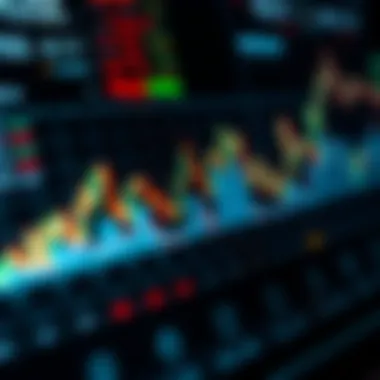 Technology and Market Dynamics in Cryptocurrency An analytical chart showcasing the relationship between technology and market behavior in crypto