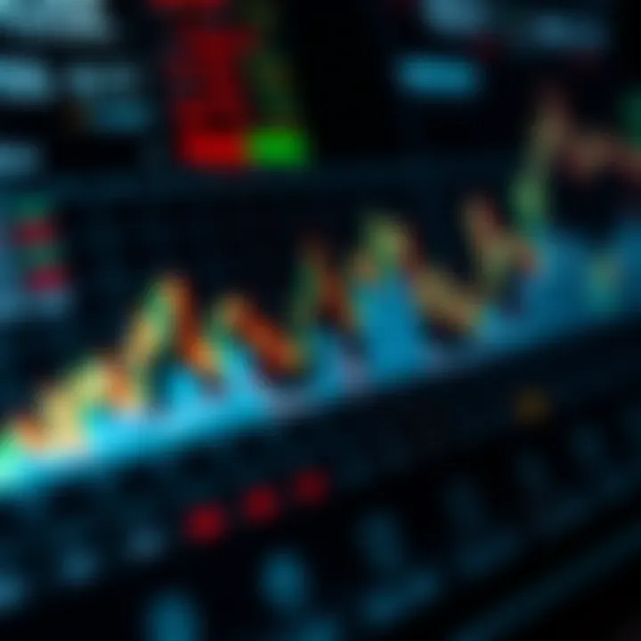 Technology and Market Dynamics in Cryptocurrency An analytical chart showcasing the relationship between technology and market behavior in crypto