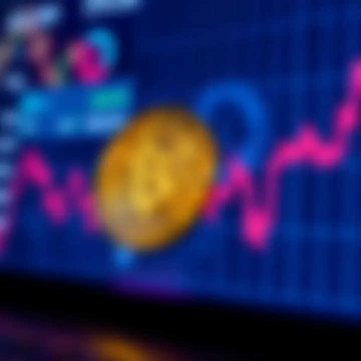 Chart depicting market response to Coinbase and Lightning Network collaboration