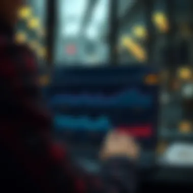 Market Insights in Coinbase Web App Market insights section of the Coinbase web app in use