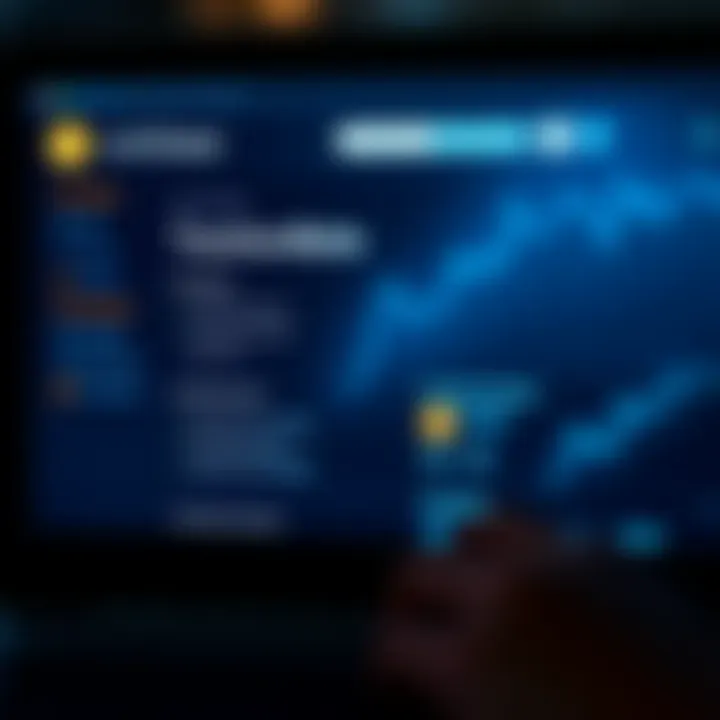 Security Features of Coinbase Web App Security features of the Coinbase web app highlighted on a screen