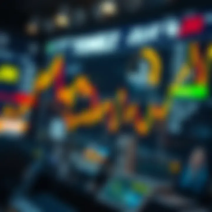 Market Volatility and PNL News Visual representation of market volatility influenced by PNL news