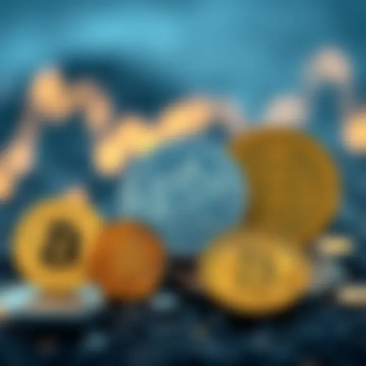 Prominent Examples of Stable Coins Illustration of popular stable coin examples in the market