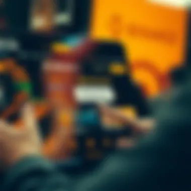 Navigating the Binance Deposit Interface User interface of Binance for USD deposit