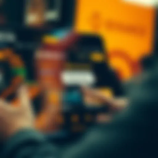 Navigating the Binance Deposit Interface User interface of Binance for USD deposit