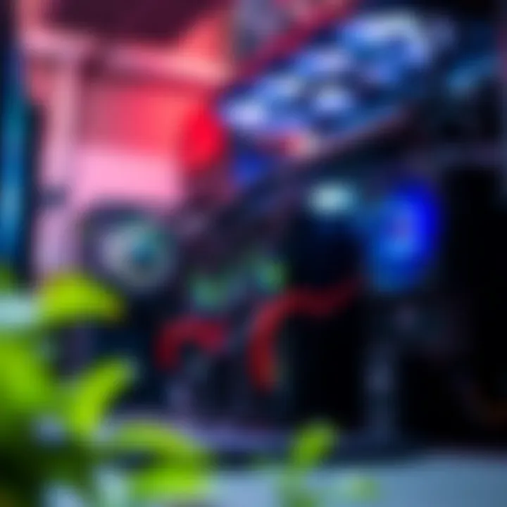 Efficient cooling system for mining rig