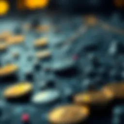 Visual representation of cryptocurrency dynamics