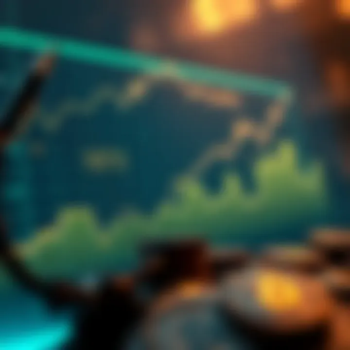 Trends in Cryptocurrency Donations Graph showcasing the rise of cryptocurrency donations over time