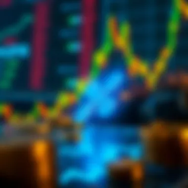 Visual representation of cryptocurrency market dynamics