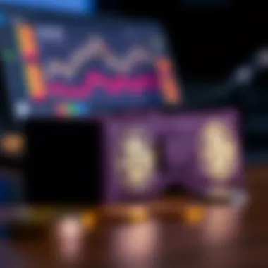 Digital Wallets for Cryptocurrency Illustration of digital wallets for crypto storage