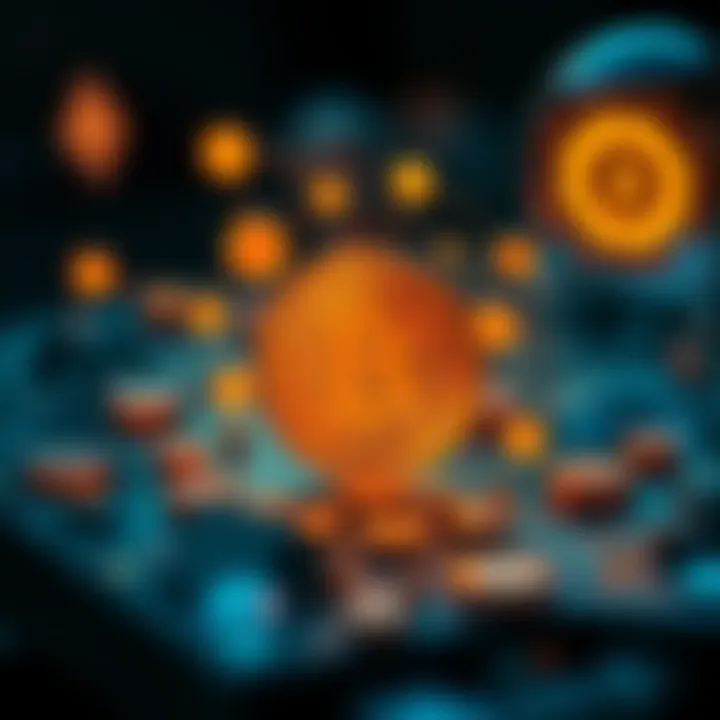 Illustration of the Cryptocurrency Ecosystem Cryptocurrency ecosystem illustration