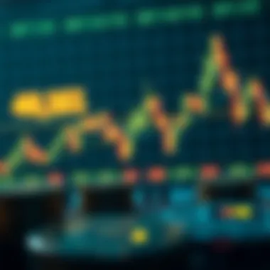 Visual representation of cryptocurrency market dynamics