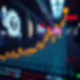 Graph illustrating the rise of cyber currency stocks