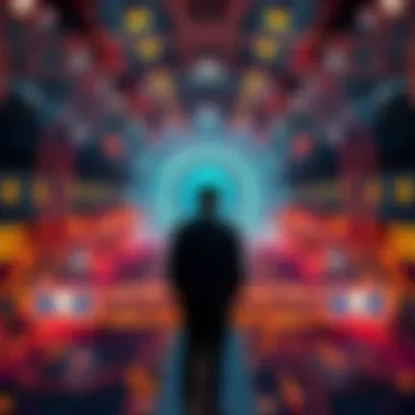 The Framework of Decentralized Identity Illustration of decentralized identity concept with blockchain elements