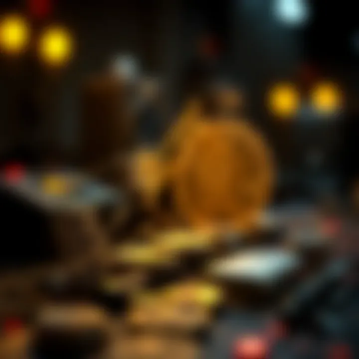 Blockchain Technology Insights Illustration of technological blockchain fundamentals