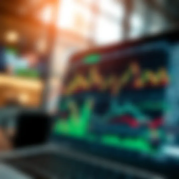 Dynamic trading platform interface with cryptocurrency charts