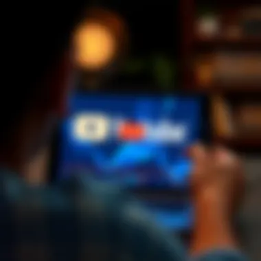 Educational Content in the Crypto Space An educational video being played on a digital device, showcasing cryptocurrency fundamentals.