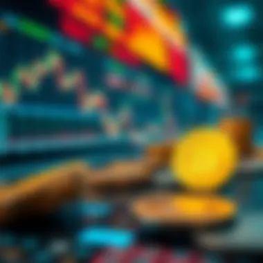 Illustration of market trends and their impact on digital currencies