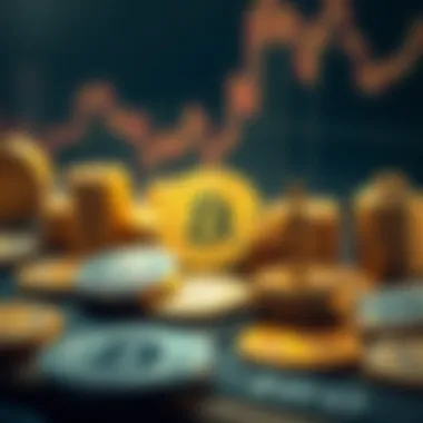 Visualization of cryptocurrency portfolio diversification