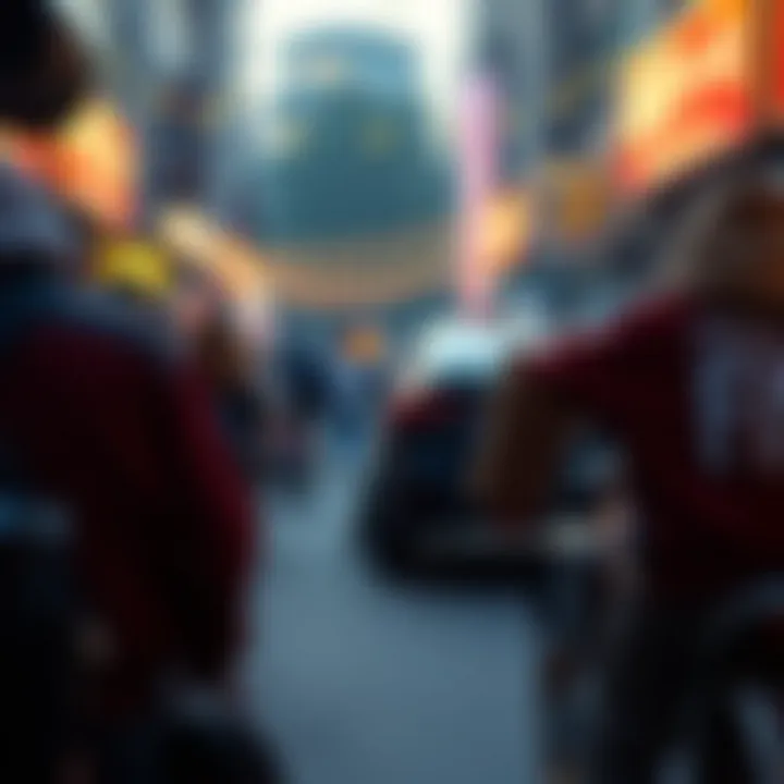 Illustration of community engagement in crypto projects