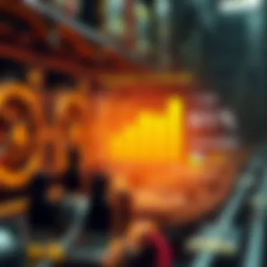 Energy Consumption in Mining Infographic illustrating energy consumption in cryptocurrency mining