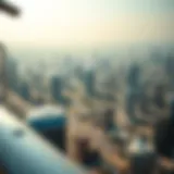 Aerial view of Akon Crypto City showcasing its innovative design and structure