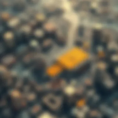 Detailed layout of the planned economic zones in Akon Crypto City