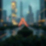 Ankr logo in a modern digital landscape