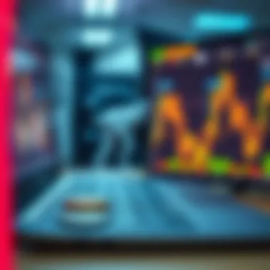 Conceptual illustration of margin trading