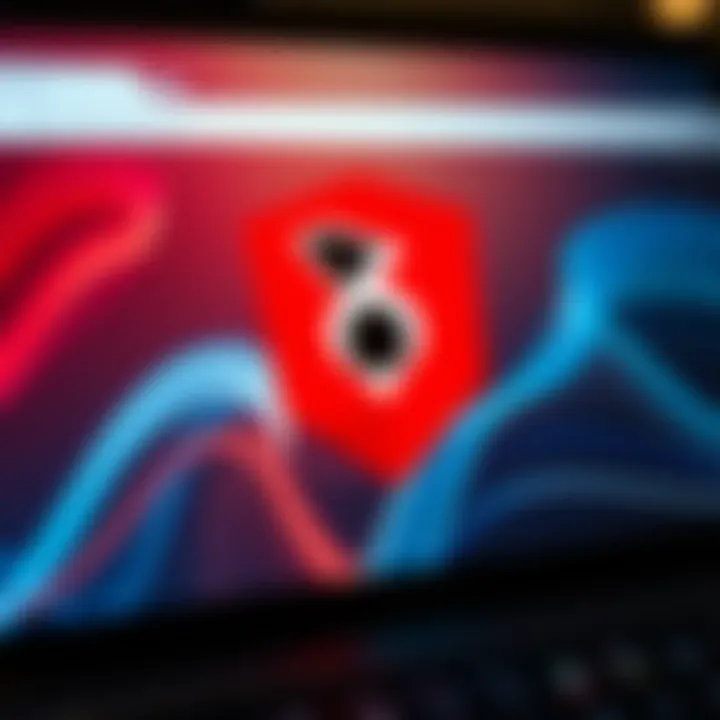 Unveiling Privacy Features of Brave Browser Brave Browser interface showcasing privacy features