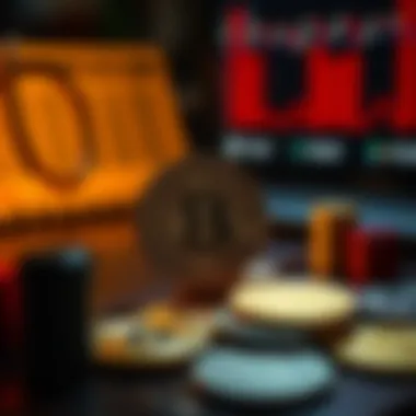 A conceptual image illustrating investment strategies in cryptocurrency