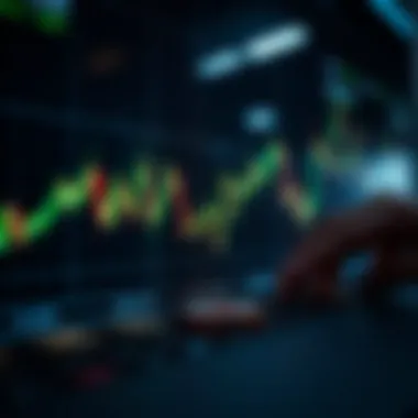 Trends and graphs depicting cryptocurrency market fluctuations