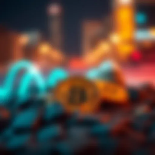 Coinbase Wallet Tokens in the Digital Landscape Visual representation of Coinbase wallet tokens in a digital landscape