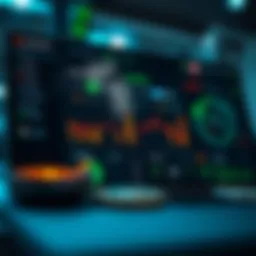 Visual representation of CoinTracker's dashboard interface