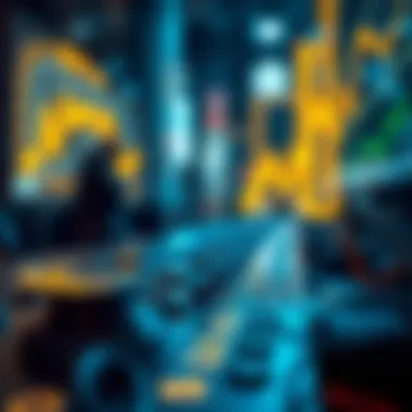 A conceptual illustration of IO futures in the crypto market.