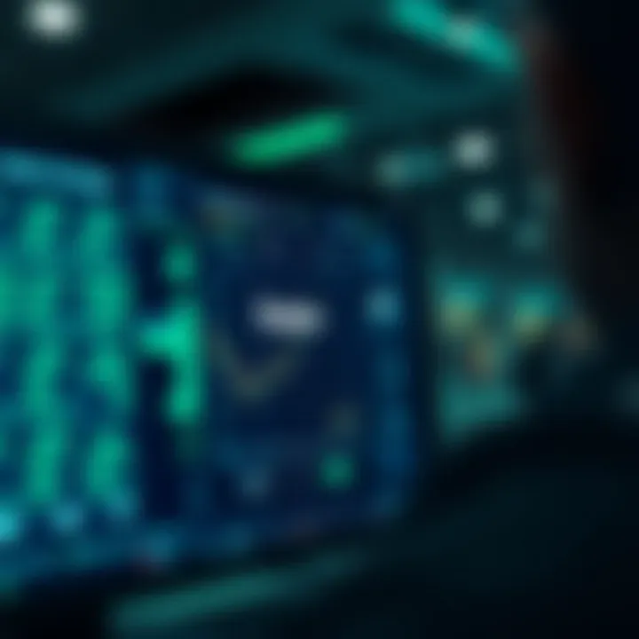 Visual representation of Kraken exchange interface