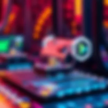 Visual representation of NFT technology