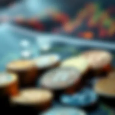 Diverse Investment Strategies in Cryptocurrency Visual representation of various cryptocurrency investment strategies